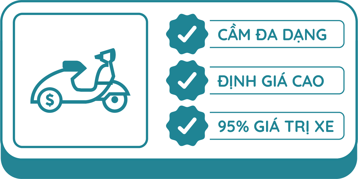 Cầm xe máy sinh viên